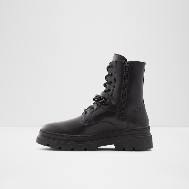 Botas con Cordones Aldo Brigadem Hombre Negros | YKR679513