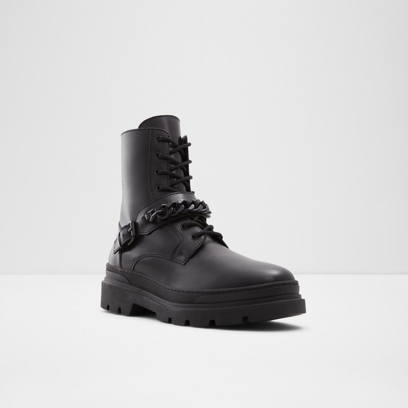 Botas con Cordones Aldo Brigadem Hombre Negros | YKR679513