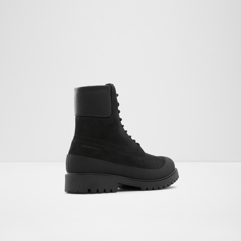 Botas con Cordones Aldo Careg Hombre Negros | ZAQ029356