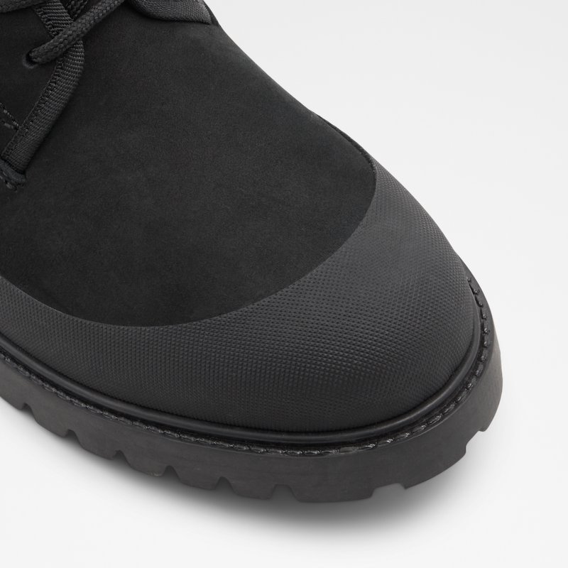 Botas con Cordones Aldo Careg Hombre Negros | ZAQ029356