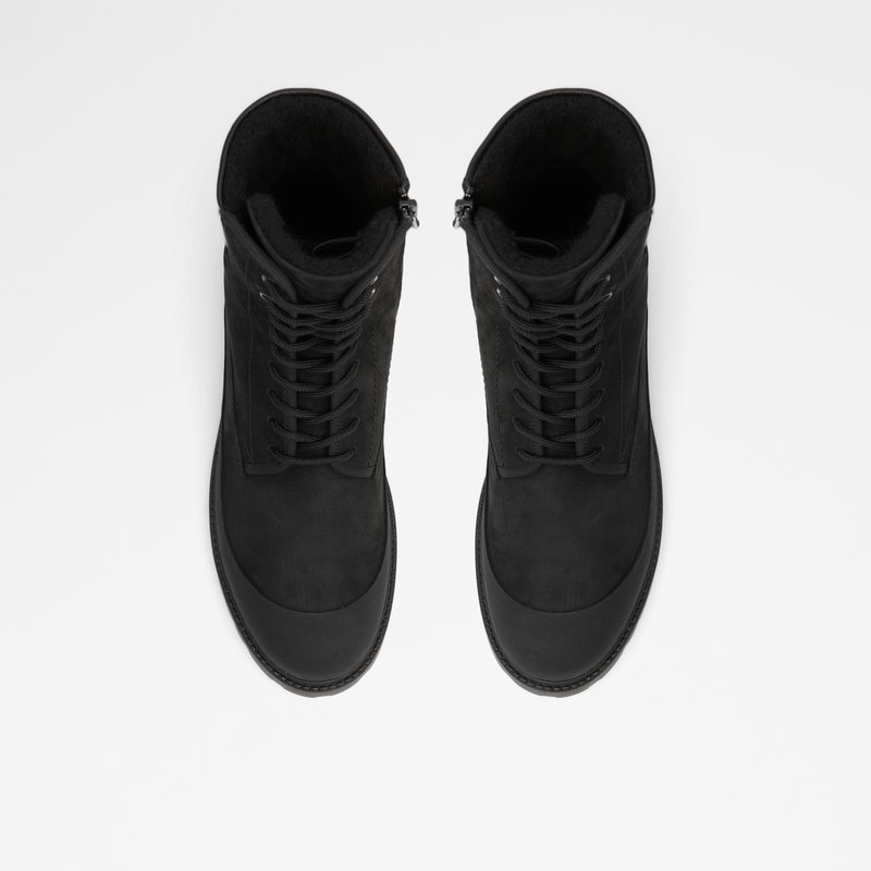 Botas con Cordones Aldo Careg Hombre Negros | ZAQ029356