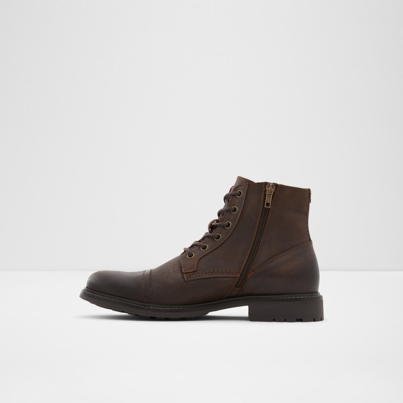 Botas con Cordones Aldo Croresen Hombre Marrom | BUL876143