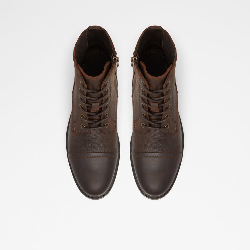 Botas con Cordones Aldo Croresen Hombre Marrom | BUL876143