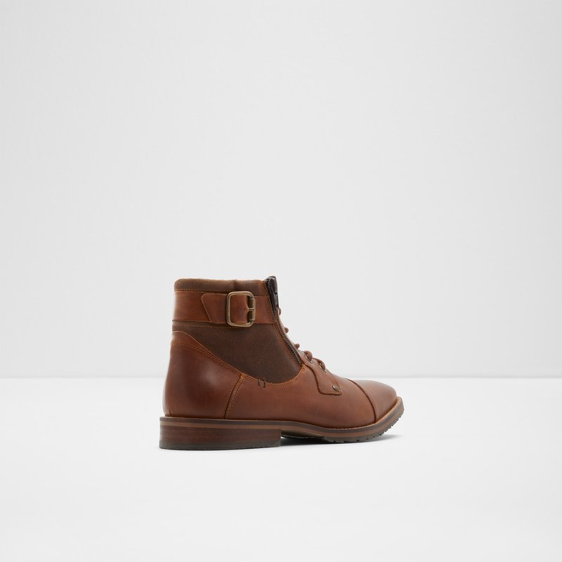 Botas con Cordones Aldo Jaxyn Hombre Marrom | QRC123806