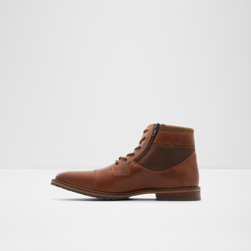 Botas con Cordones Aldo Jaxyn Hombre Marrom | QRC123806