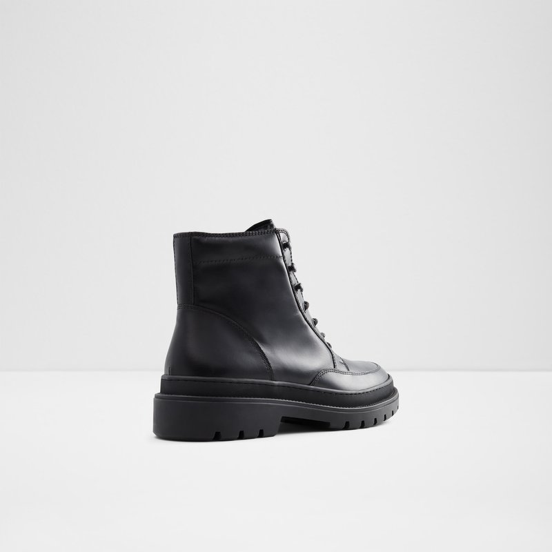 Botas con Cordones Aldo Peak Hombre Negros | DVW750619