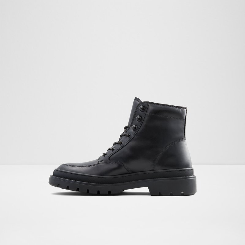 Botas con Cordones Aldo Peak Hombre Negros | DVW750619