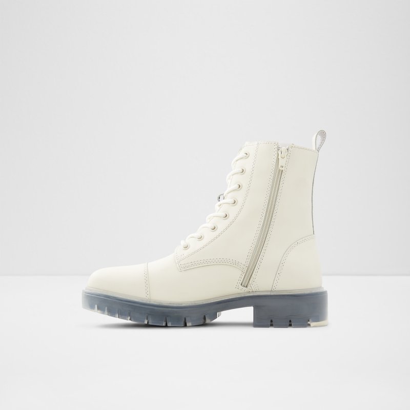 Botas con Cordones Aldo Reily Hombre Blancos | CBH389740