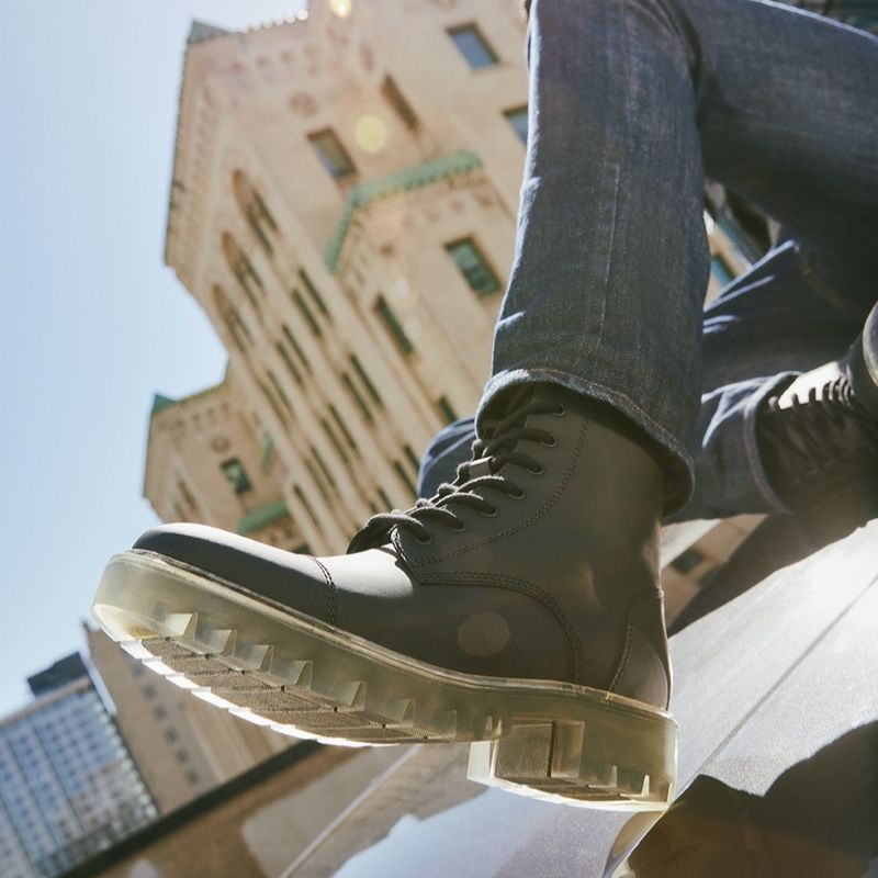 Botas con Cordones Aldo Reily Hombre Negros | ZKA581936