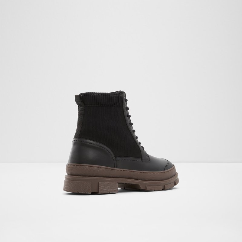 Botas con Cordones Aldo Rove Hombre Negros | ICS042736