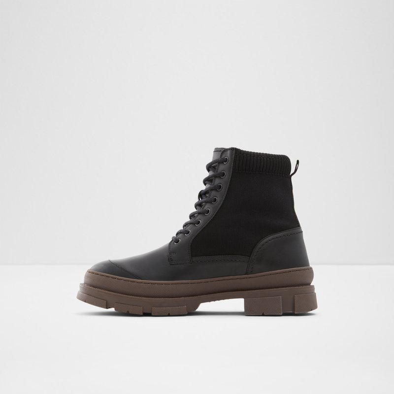 Botas con Cordones Aldo Rove Hombre Negros | ICS042736