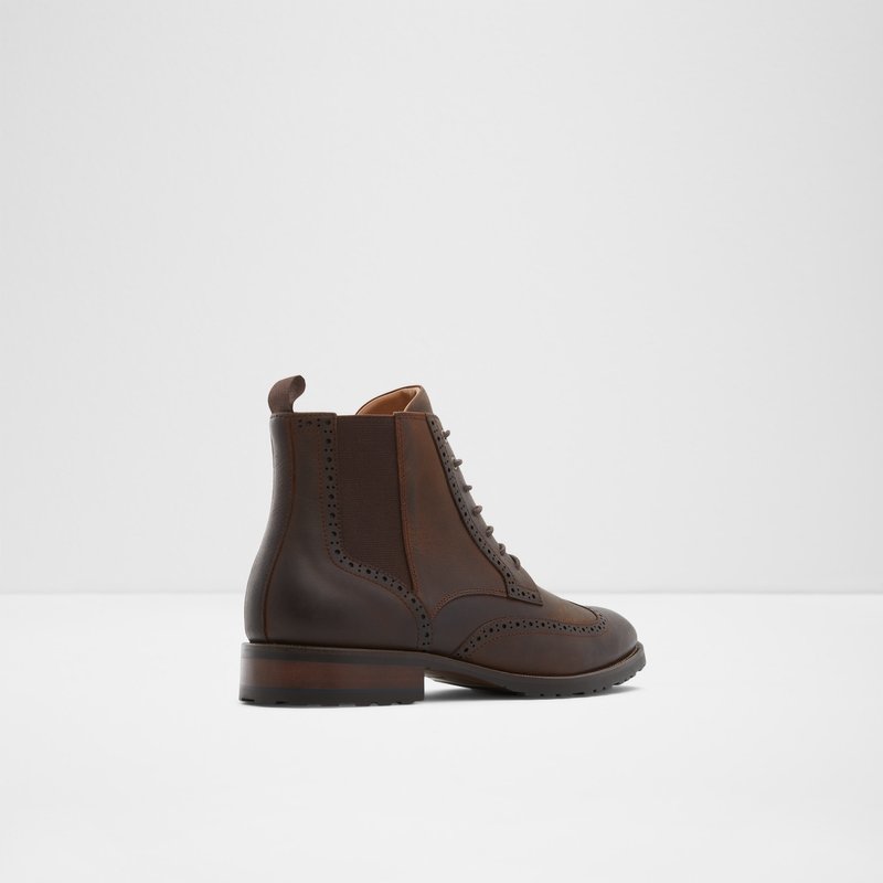 Botas con Cordones Aldo Salinger Hombre Marrom | QJW389564