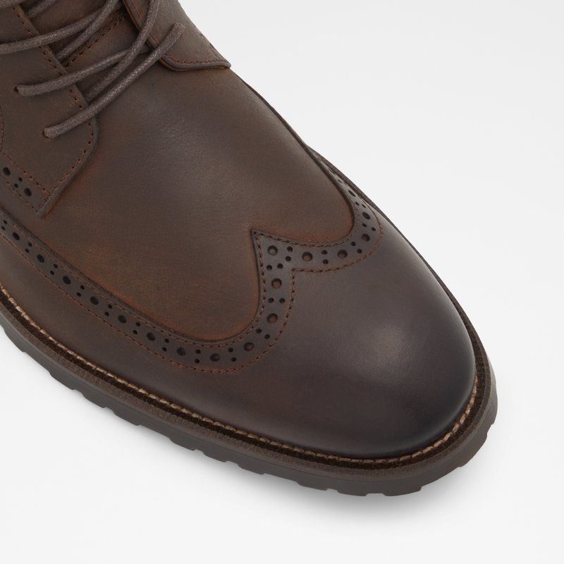 Botas con Cordones Aldo Salinger Hombre Marrom | QJW389564