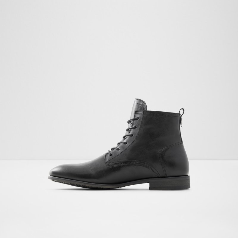 Botas con Cordones Aldo Seamos Hombre Negros | WLK712940