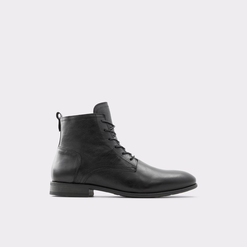 Botas con Cordones Aldo Seamos Hombre Negros | WLK712940